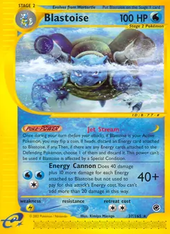 Blastoise (Expedition Base Set 37)