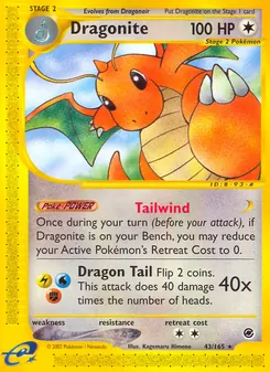 Dragonite (Expedition Base Set 43)