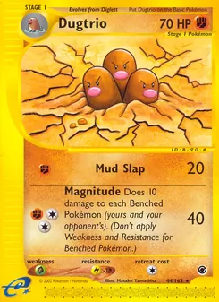 Dugtrio (Expedition Base Set 44)