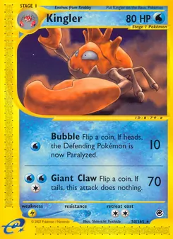 Kingler (Expedition Base Set 50)