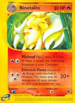 Ninetales (Expedition Base Set 57)