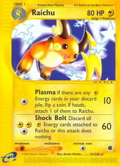 Raichu (Expedition Base Set 61)