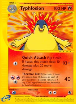 Typhlosion (Expedition Base Set 64)