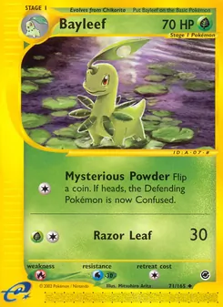 Bayleef (Expedition Base Set 71)