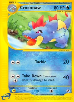 Croconaw (Expedition Base Set 74)