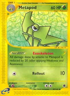 Metapod (Expedition Base Set 87)