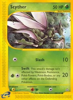 Scyther (Aquapolis 106)