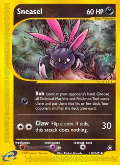 Sneasel (Aquapolis 110)
