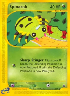 Spinarak (Aquapolis 111)