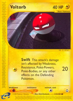 Voltorb (Aquapolis 115)