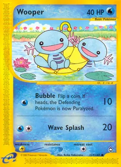 Wooper (Aquapolis 117)