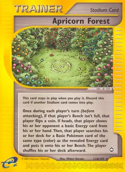 Apricorn Forest (Aquapolis 118)