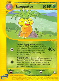 Exeggutor (Aquapolis 12)