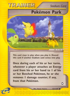 Pokémon Park (Aquapolis 131)