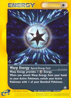 Warp Energy (Aquapolis 147)