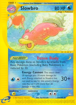 Slowbro (Aquapolis 33)