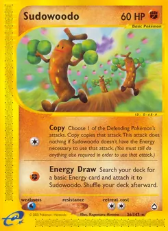Sudowoodo (Aquapolis 36)