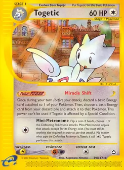 Togetic (Aquapolis 39)