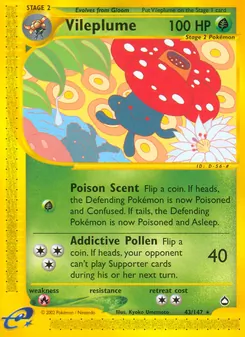 Vileplume (Aquapolis 43)