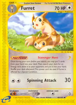 Furret (Aquapolis 48)