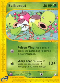 Bellsprout (Aquapolis 68)
