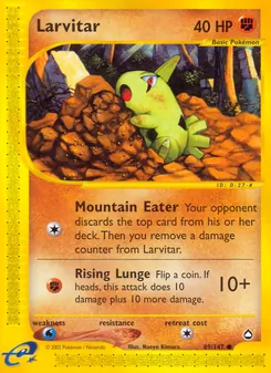 Larvitar (Aquapolis 89)