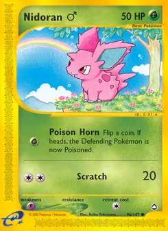 Nidoran ♂ (Aquapolis 96)