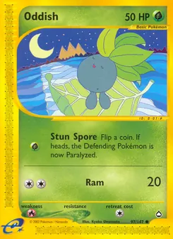 Oddish (Aquapolis 97)