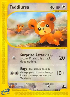 Teddiursa (Skyridge 109)
