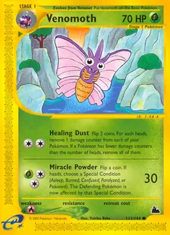 Venomoth (Skyridge 111)