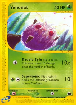 Venonat (Skyridge 112)