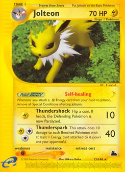 Jolteon (Skyridge 13)