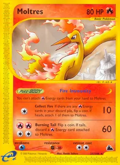 Moltres (Skyridge 21)