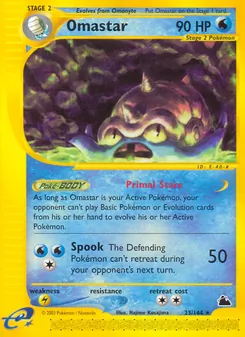 Omastar (Skyridge 23)