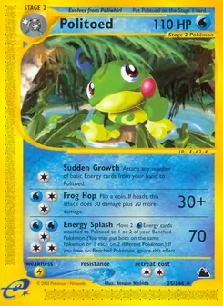Politoed (Skyridge 25)