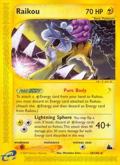 Raikou (Skyridge 28)