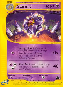 Starmie (Skyridge 30)