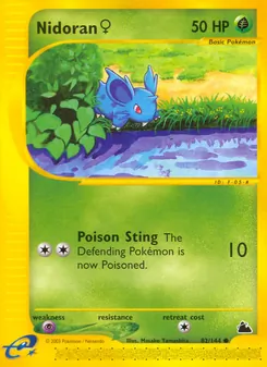 Nidoran ♀ (Skyridge 82)
