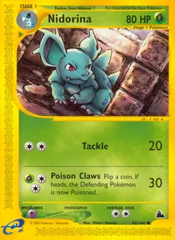 Nidorina (Skyridge 83)