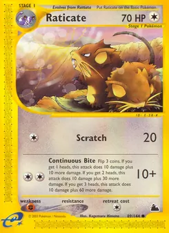 Raticate (Skyridge 89)