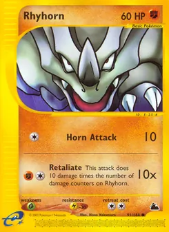 Rhyhorn (Skyridge 91)