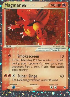 Magmar ex (Ruby & Sapphire 100)