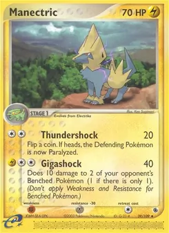 Manectric (Ruby & Sapphire 39)