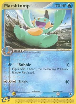 Marshtomp (Ruby & Sapphire 40)