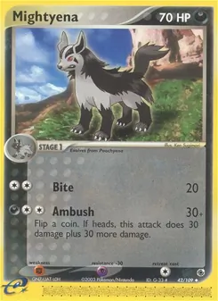 Mightyena (Ruby & Sapphire 42)