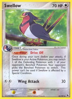 Swellow (Ruby & Sapphire 46)
