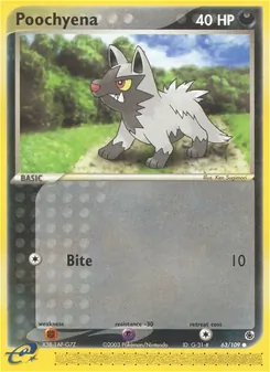 Poochyena (Ruby & Sapphire 63)