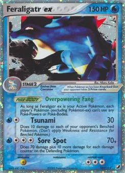 Feraligatr ex (Unseen Forces 103)