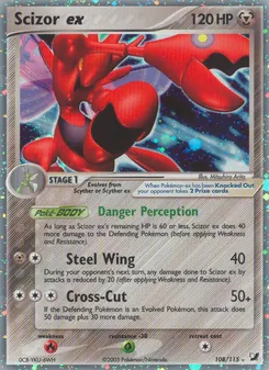 Scizor ex (Unseen Forces 108)