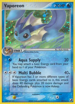 Vaporeon (Unseen Forces 19)